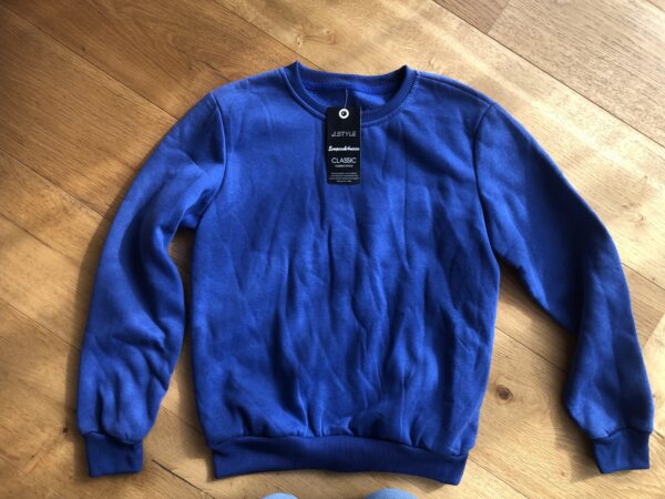 Modry svetr jstyle S/M