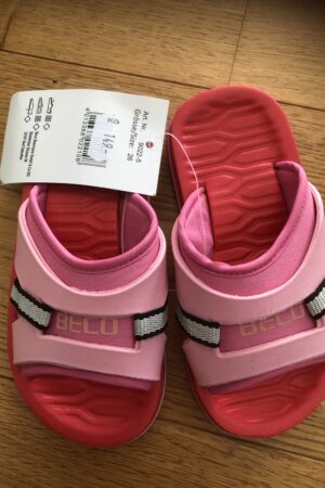 Červené pantofle Beco 26